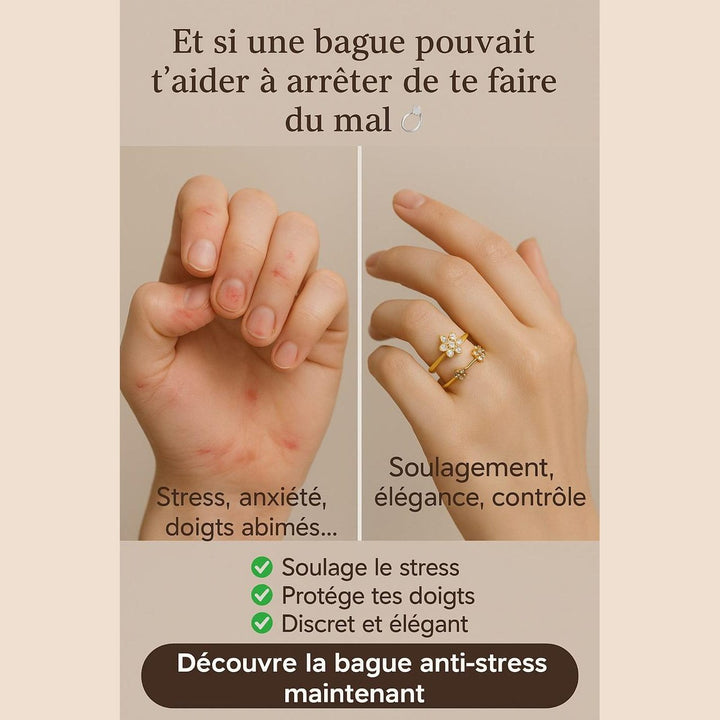 Bagues rotatives contre le stress( 1 acheté , 2 offerts )